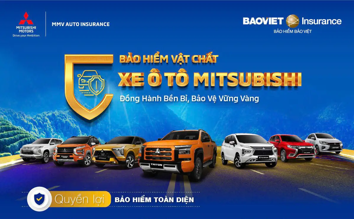Bảo hiểm Bảo Việt tiên phong hợp tác cùng Mitsubishi Motors Việt Nam triển khai MMV Auto Insurance